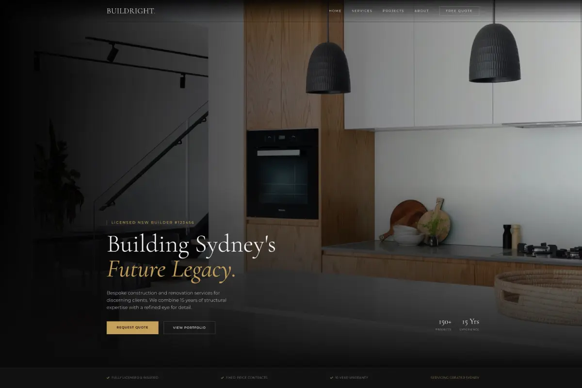 luxury-builder-website-design-sydney